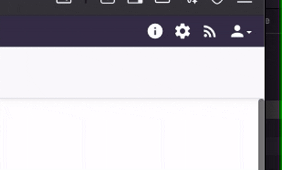 Header bar options